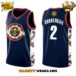 Denver Nuggets Fourth Wing Night Custom Basketball Jersey