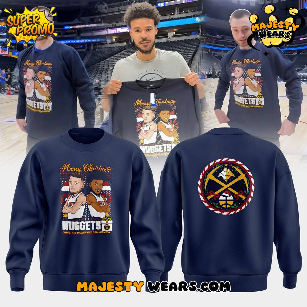 Denver Nuggets Merry Christmas Sweatshirt Denver Nuggets Merry Christmas Sweatshirt