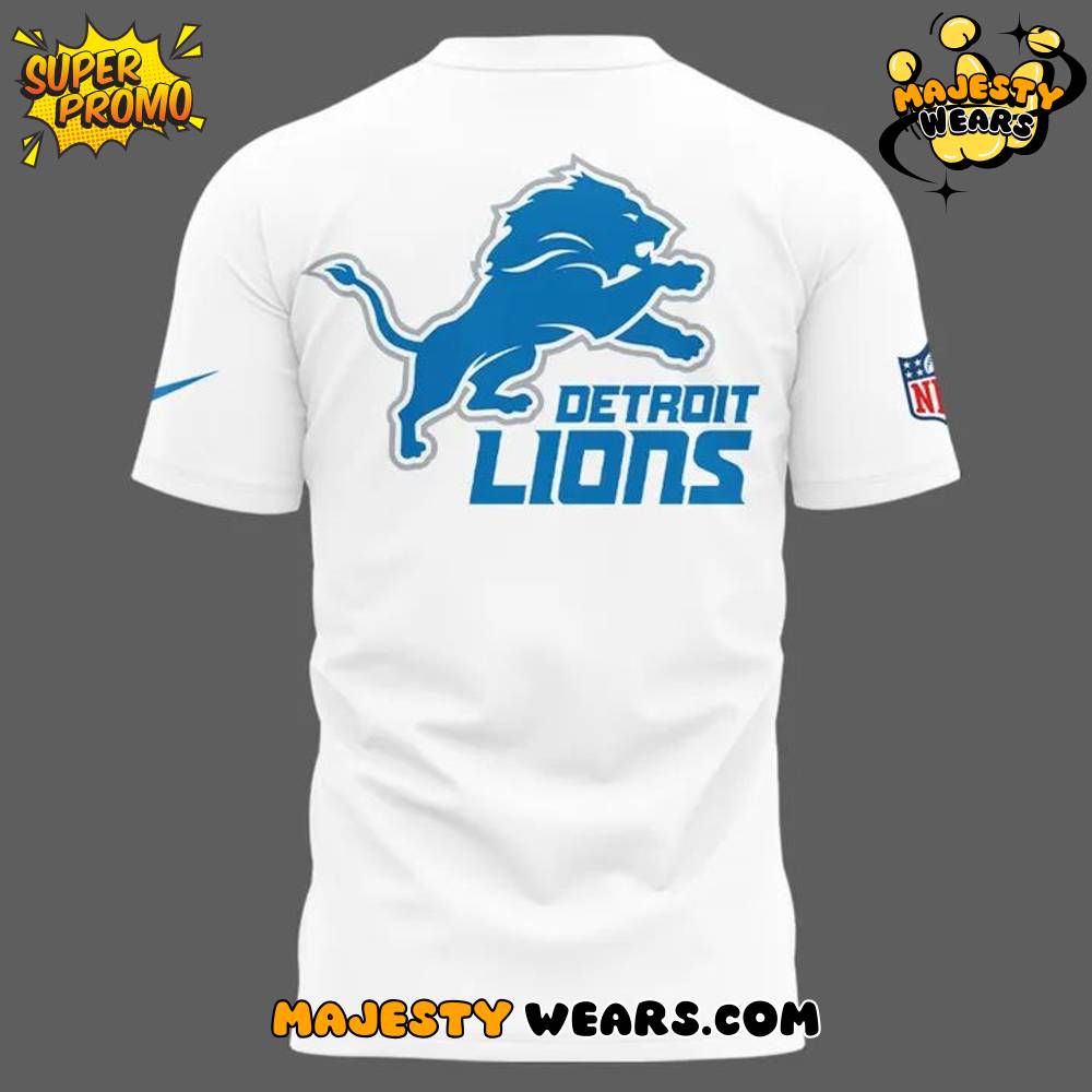 Detroit Lions “Support Girl Flag” Special White Shirt Detroit Lions “Support Girl Flag” Special White Shirt