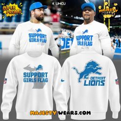 Detroit Lions “Support Girl Flag” Sweatshirt Detroit Lions “Support Girl Flag” Sweatshirt