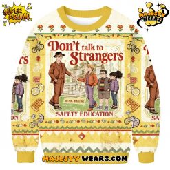Don’t Talk To Strangers ‘Safety Education’ Ugly Christmas Sweater