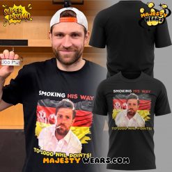 Edmonton Oilers Smoking His Way To 1000 NHL Points Shirt