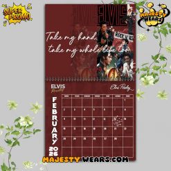 Elvis Presley 2026 Wall Hanging Calendar