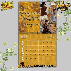 Elvis Presley 2026 Wall Hanging Calendar
