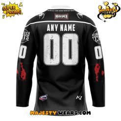 Fayetteville Marksmen Sinister Cuts Custom Hockey Jersey