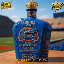 Florida Gators 119th Anniversary Whiskey Bottle