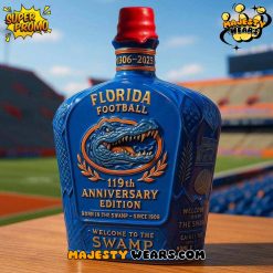 Florida Gators 119th Anniversary Whiskey Bottle