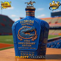 Florida Gators 119th Anniversary Whiskey Bottle