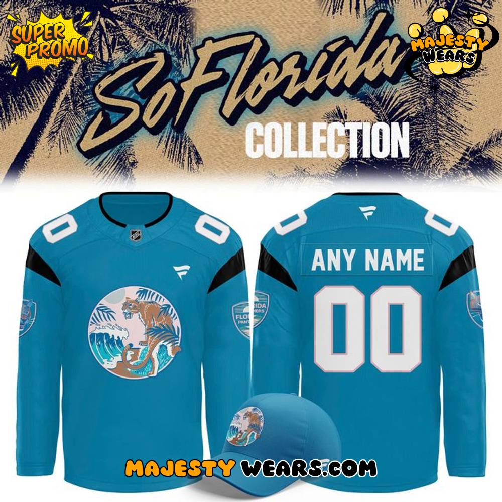 Florida Panthers SoFlorida Custom Hockey Jersey Florida Panthers SoFlorida Custom Hockey Jersey