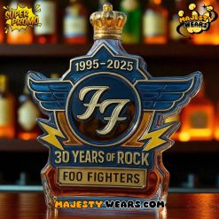 Foo Fighters 30th Anniversary Whiskey Bottle