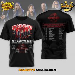 Foreigner 50th Anniversary T-Shirt