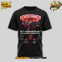 Foreigner 50th Anniversary T-Shirt