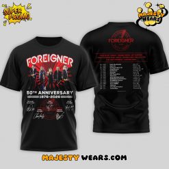 Foreigner 50th Anniversary TShirt