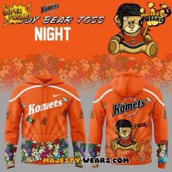 Fort Wayne Komets Teddy Bear Toss Night 2025 Special Hoodie Fort Wayne Komets Teddy Bear Toss Night 2025 Special Hoodie