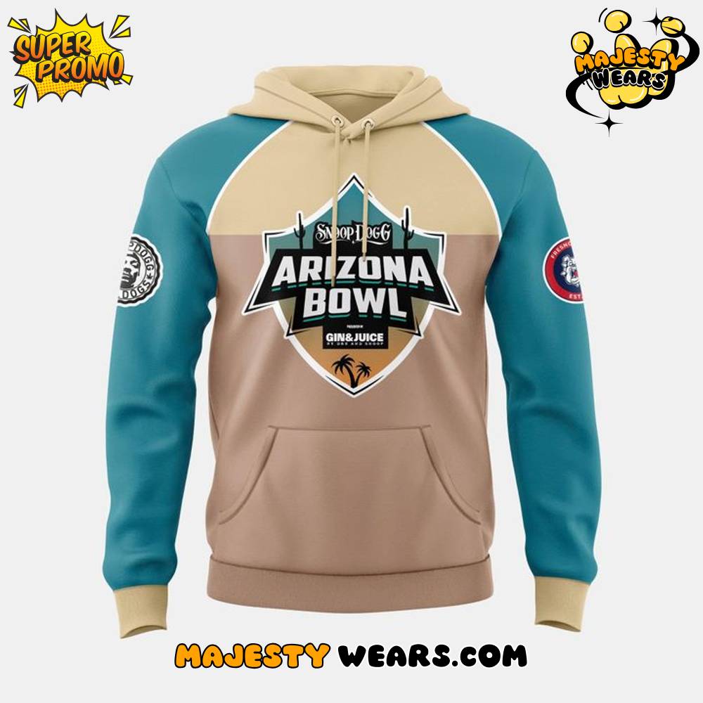 Fresno State Bulldogs x Snoop Dogg 2025 Arizona Bowl Hoodie Fresno State Bulldogs x Snoop Dogg 2025 Arizona Bowl Hoodie