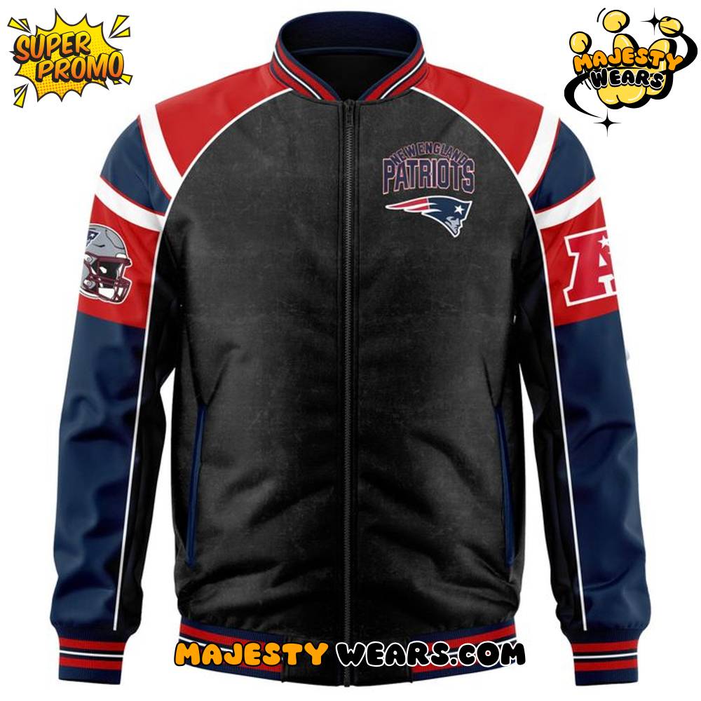 G-III Sports by Carl Banks New England Patriots Bomber Jacket G-III Sports by Carl Banks New England Patriots Bomber Jacket