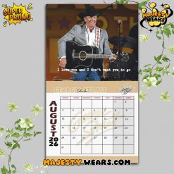 George Strait 2026 Wall Hanging Calendar