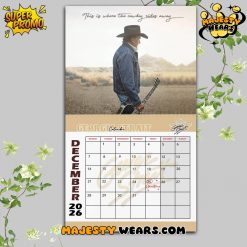 George Strait 2026 Wall Hanging Calendar