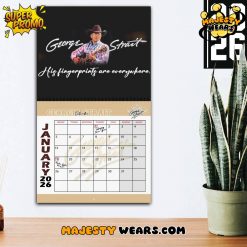George Strait 2026 Wall Hanging Calendar