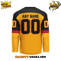 Germany Ice Hockey 2026 Olympic Winter Custom Hockey Jersey – Yellow