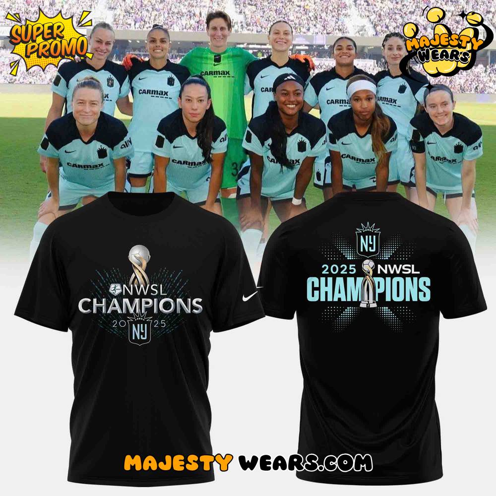 Gotham FC 2025 NWSL Champions Tee Gotham FC 2025 NWSL Champions Tee