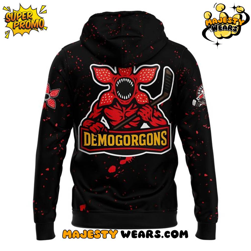 Green Bay Gamblers x Stranger Things 2025 Special Hoodie Green Bay Gamblers x Stranger Things 2025 Special Hoodie