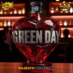 Green Day Forever Love Whiskey Bottle