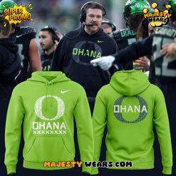 Green Oregon Ducks Ohana Club Limited Edition Hoodie