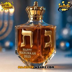 Hanukkah 2025 Dreidel Whiskey Bottle