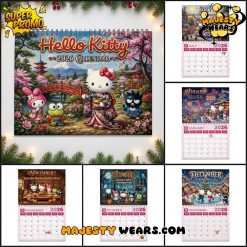 Hello Kitty 2026 Wall Hanging Calendar