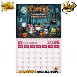 Hello Kitty 2026 Wall Hanging Calendar