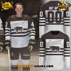 Hershey Bears Skating Bear New 2025 Custom Hockey Jersey