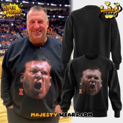 Illinois Fighting Illini Coach Bret Bielema Big Face Special Sweatshirt