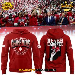Indiana Hoosiers Big 10 Champions “Never Daunted” Special Hoodie