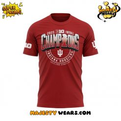 Indiana Hoosiers Big 10 Champions “Never Daunted” T-Shirt