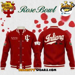 Indiana Hoosiers Rose Bowl 2026 Baseball Jacket