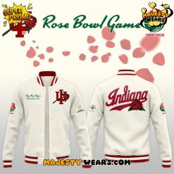 Indiana Hoosiers Rose Bowl 2026 Baseball Jacket