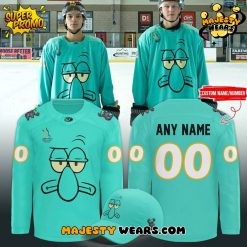 Iowa Heartlanders x Squidward Custom Hockey Jersey – Special Edition