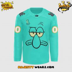 Iowa Heartlanders x Squidward Custom Hockey Jersey – Special Edition