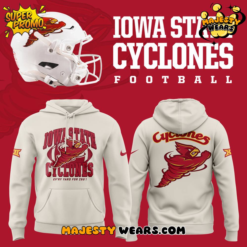 Iowa State Football Punching Cy 1995 Logo Special Hoodie Iowa State Football Punching Cy 1995 Logo Special Hoodie