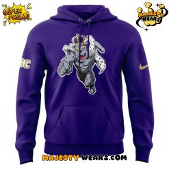 James Madison Dukes Coach Chesney Marvel Super Hero Day Hoodie
