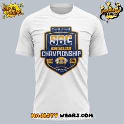 James Madison Dukes Football Sun Belt Championship T-Shirt – White
