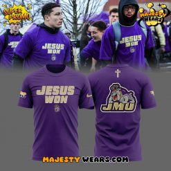 James Madison Dukes x JESUS WON Special Tee