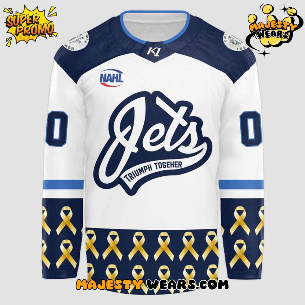 Janesville Jets Triumph Together Custom Hockey Jersey Janesville Jets Triumph Together Custom Hockey Jersey