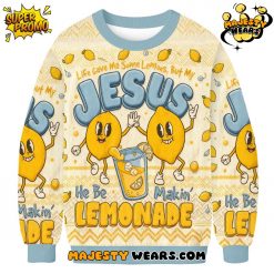 Jesus He Be Makin’ Lemonade Ugly Christmas Sweater