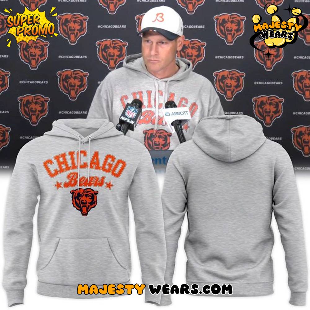 Jonathan Owens x Chicago Bears Special Grey Hoodie Jonathan Owens x Chicago Bears Special Grey Hoodie