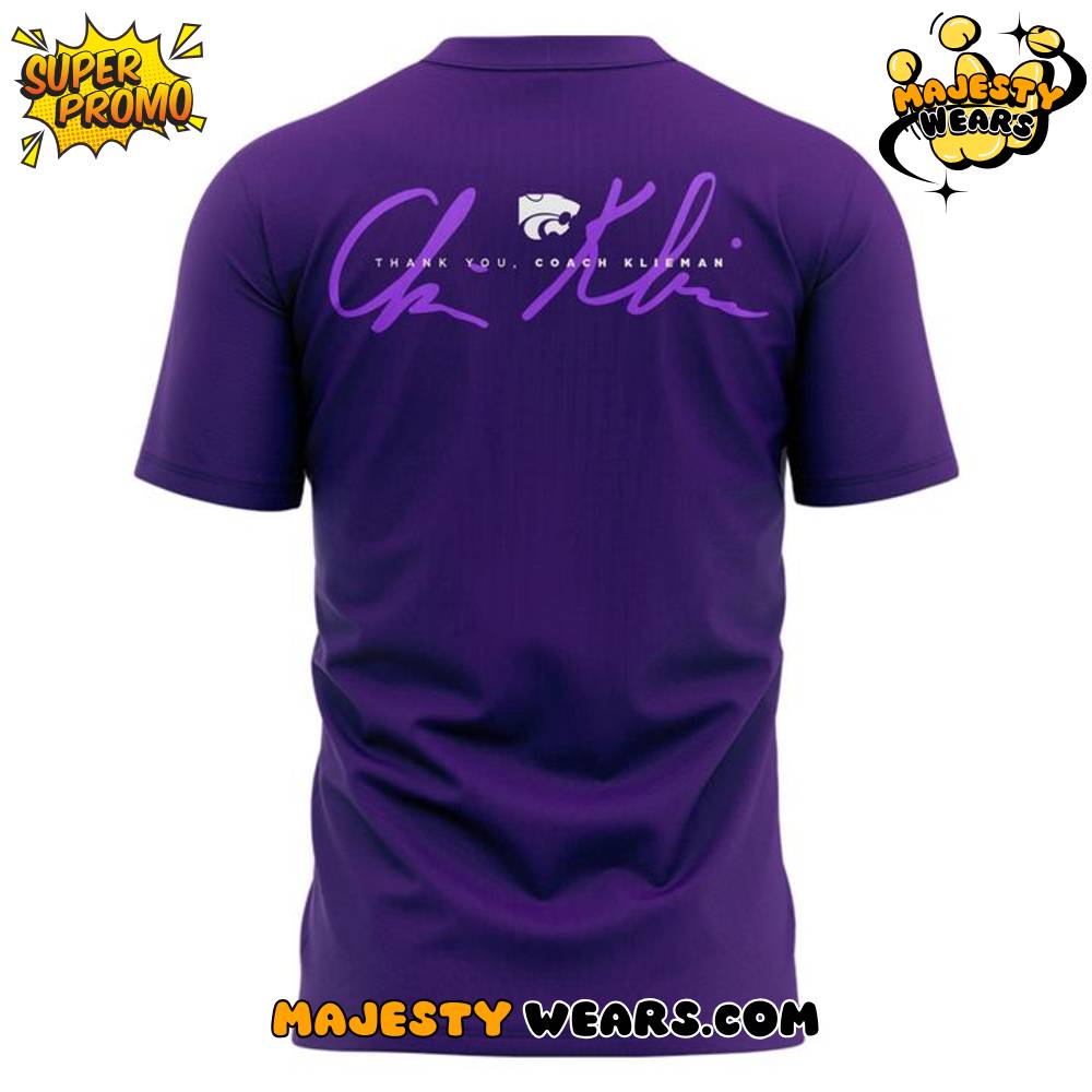K-State Football Thank You Coach Klieman T-Shirt K-State Football Thank You Coach Klieman T-Shirt