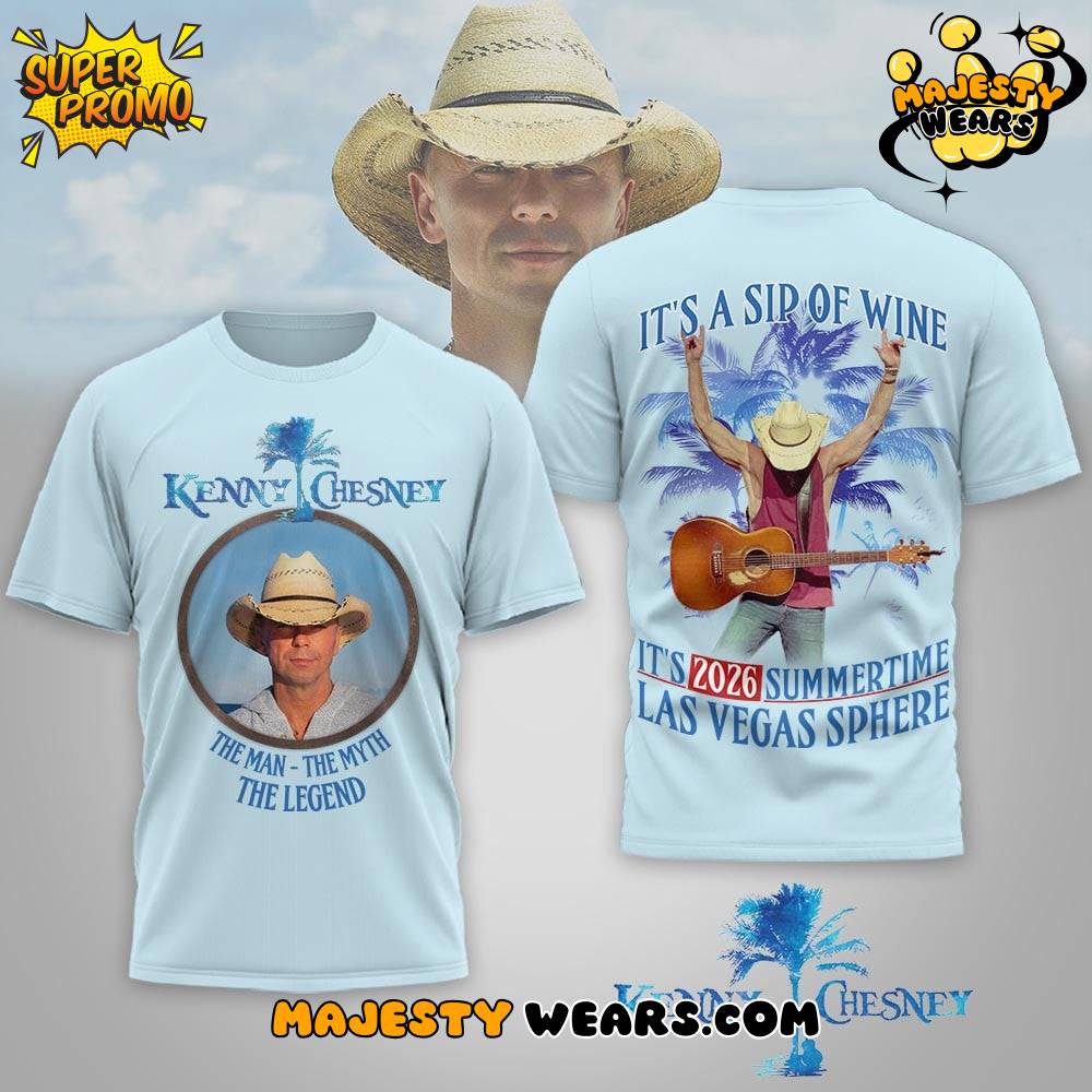 Kenny Chesney Las Vegas Sphere 2026 T-Shirt Kenny Chesney Las Vegas Sphere 2026 T-Shirt
