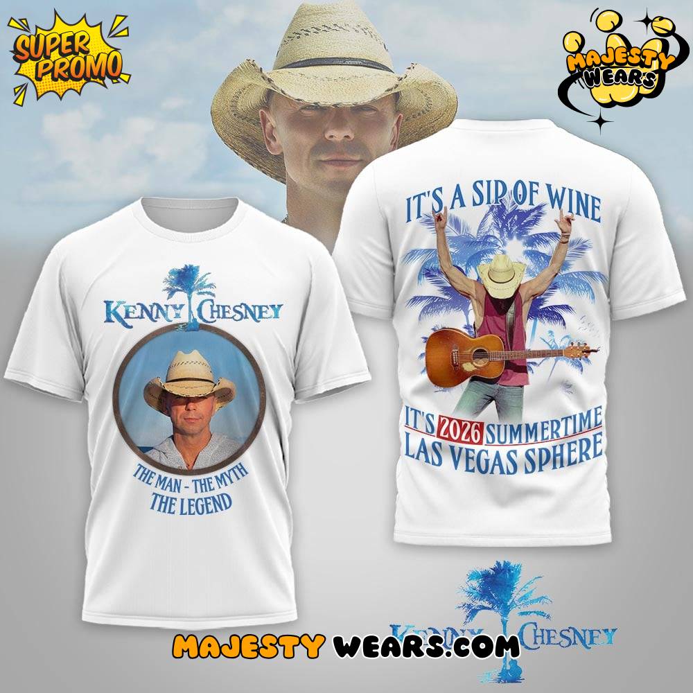 Kenny Chesney Las Vegas Sphere 2026 T-Shirt Kenny Chesney Las Vegas Sphere 2026 T-Shirt