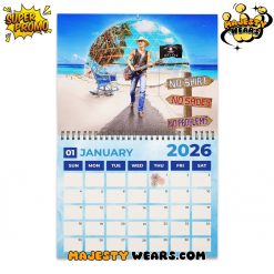 Kenny Chesney Signature 2026 Wall Hanging Calendar